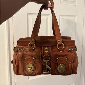 Coach legacy double handled satchel